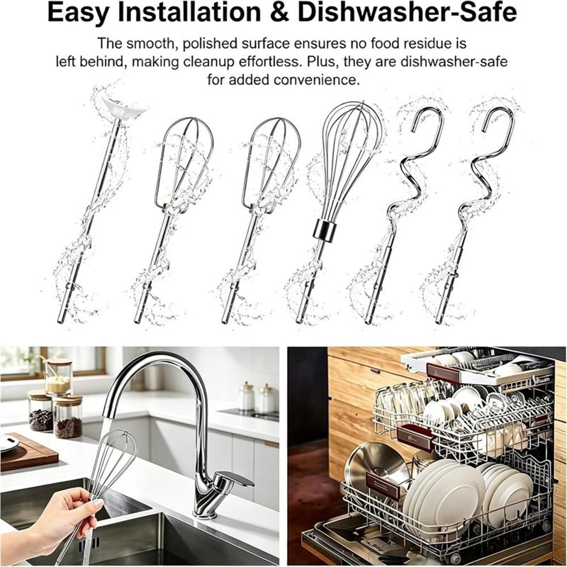 Kitchenaid Mixer Hand Mixer - [Acessível] Conjunto de acessórios para batedeira